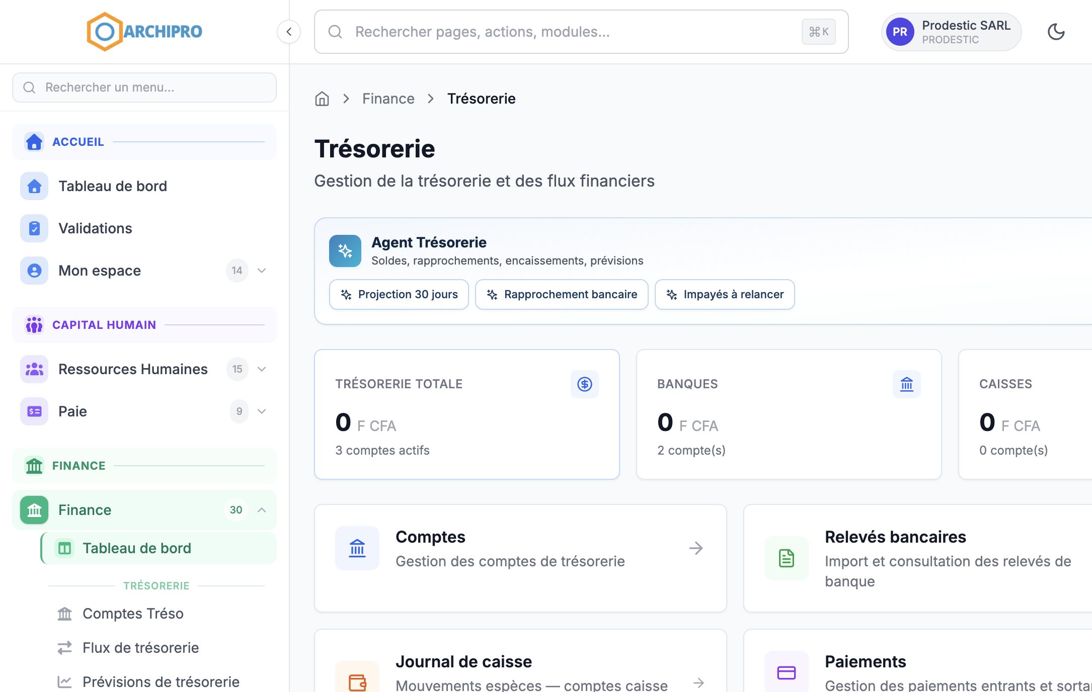 Trésorerie
