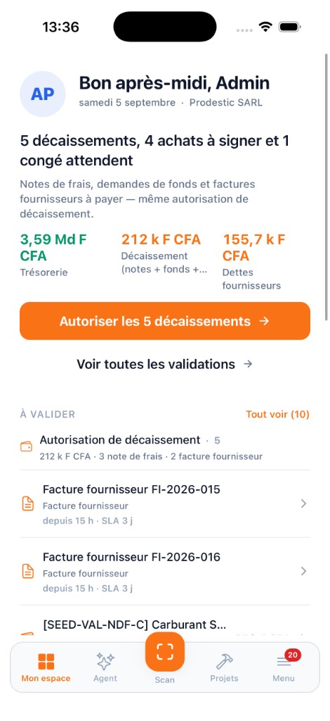 Mon espace